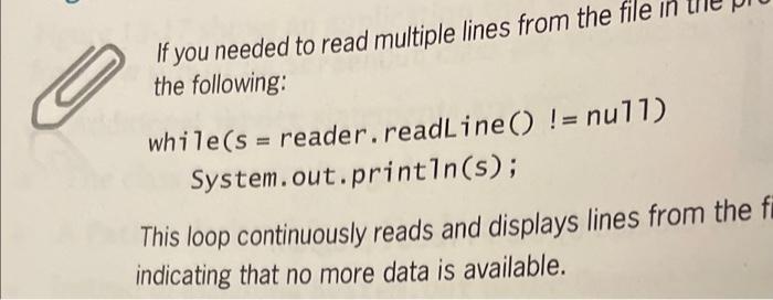Solved this code reads the first line of a file. where would | Chegg.com