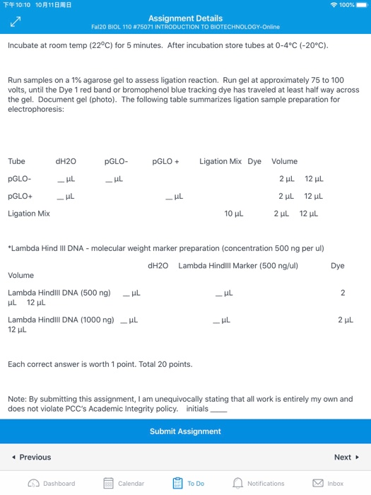 Restriction Digest and Ligation Protocol Worksheet