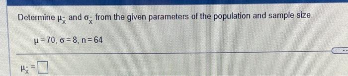 Solved Determine and o from the given parameters of the | Chegg.com