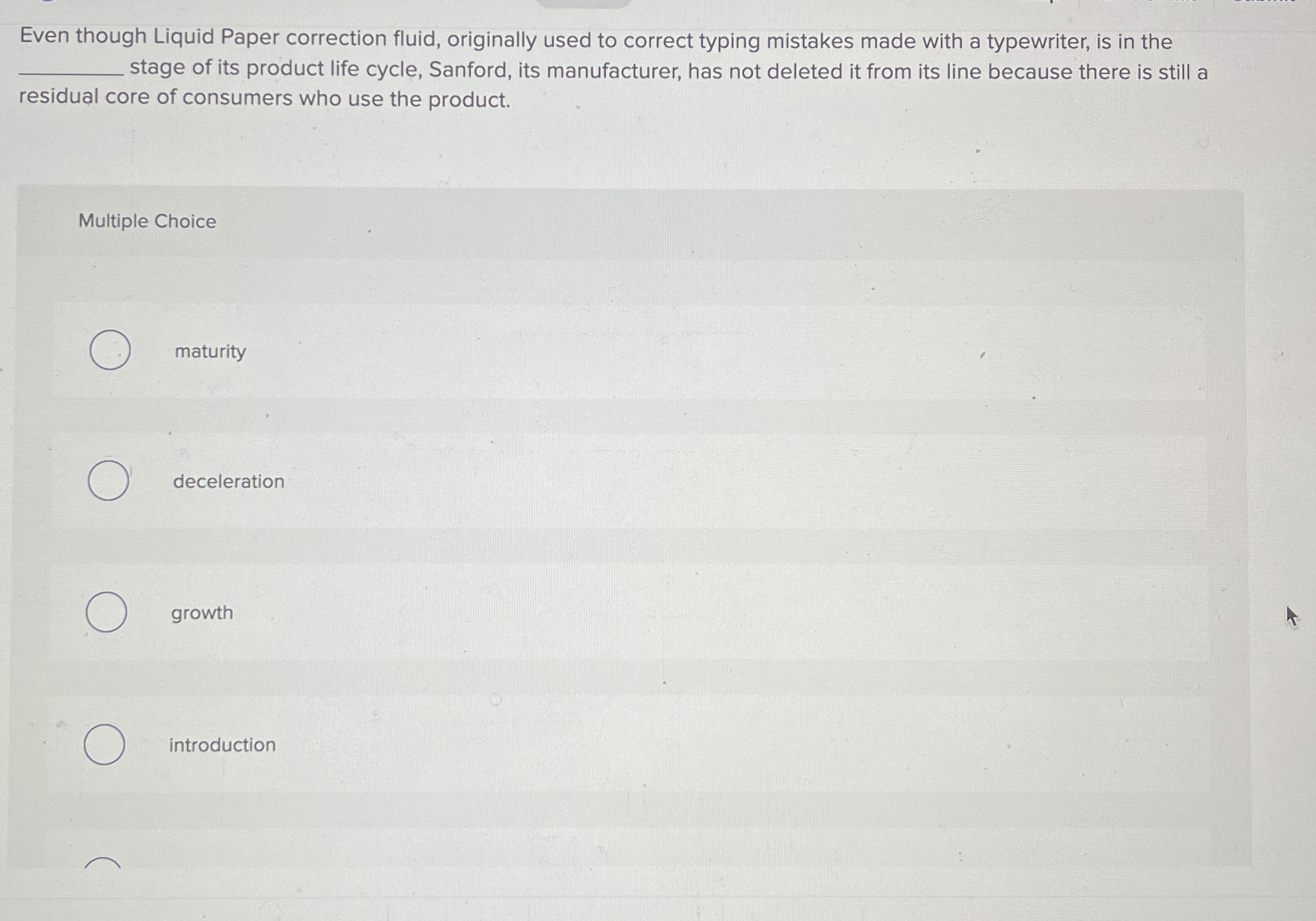 Solved Even though Liquid Paper correction fluid, originally