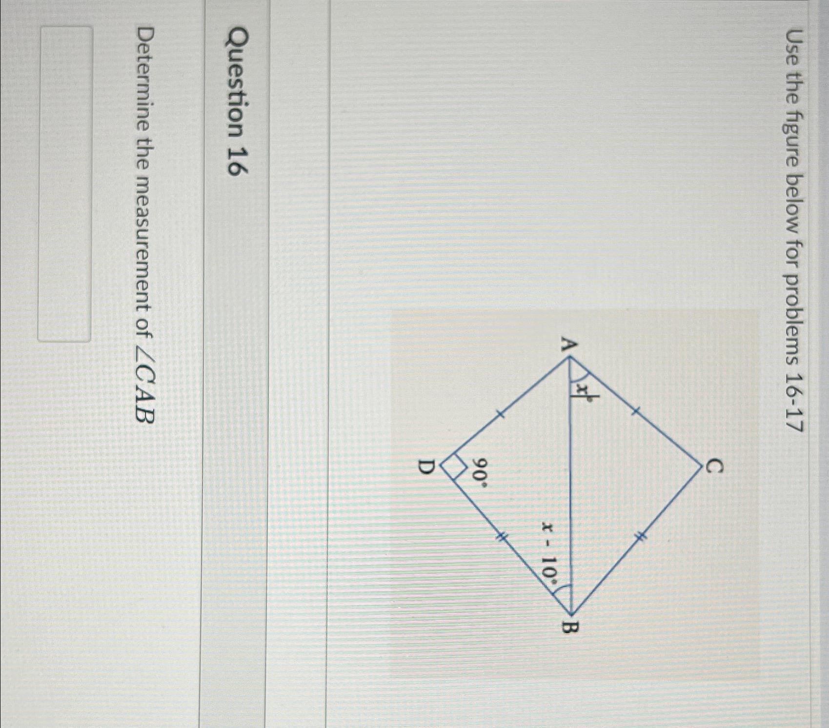 Solved Use The Figure Below For Problems 16-17Question | Chegg.com