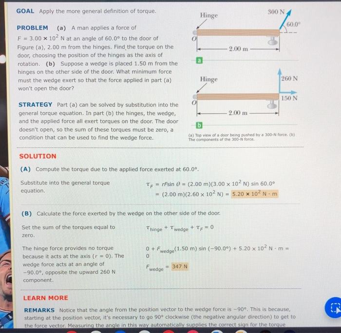 Solved Use The Worked Example Above To Help You Solve This Chegg Com