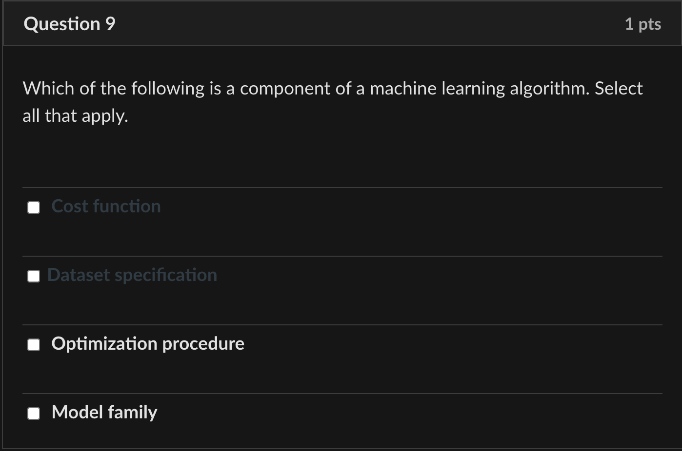 Solved Which of the following is a component of a machine | Chegg.com