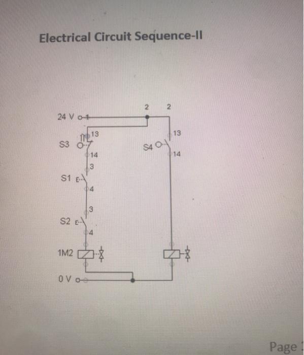 Task 2 - Design the sequential control circuit - Il | Chegg.com