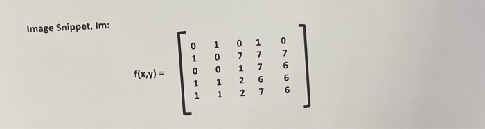 Solved 5 15 A Using F 2 3 As The Seed Initial Pixel Chegg Com