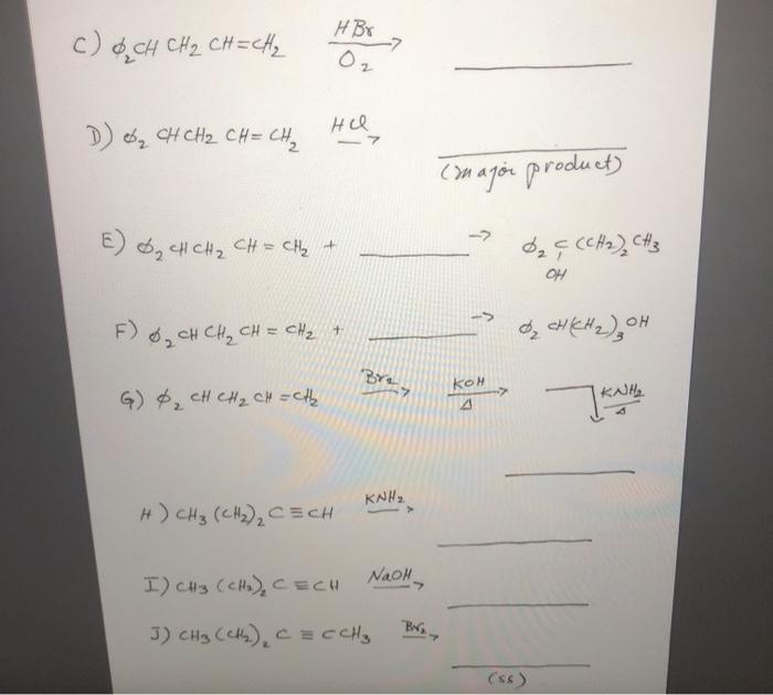 Solved H Ch3 O C H F F A Ho Ch3 W Catalyst H Chegg Com