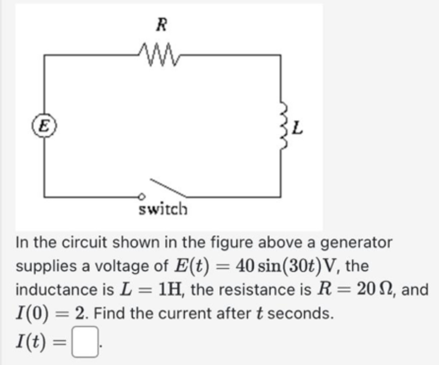 In the circuit shown in the figure above a generator | Chegg.com