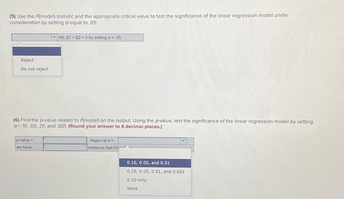 Solved Using The Appropriate Model, Sample Size N, And | Chegg.com