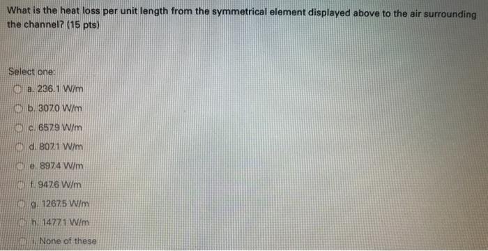 Solved what is the heat loss per unit length of the | Chegg.com