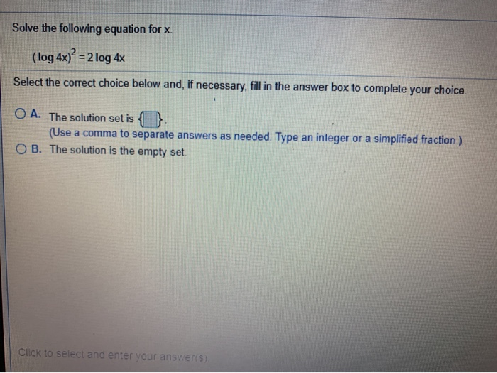solved-solve-the-following-equation-for-x-log-4x-2-log-4x-chegg