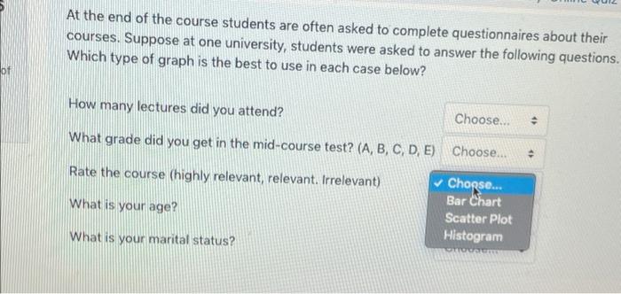 Solved At the end of the course students are often asked to | Chegg.com