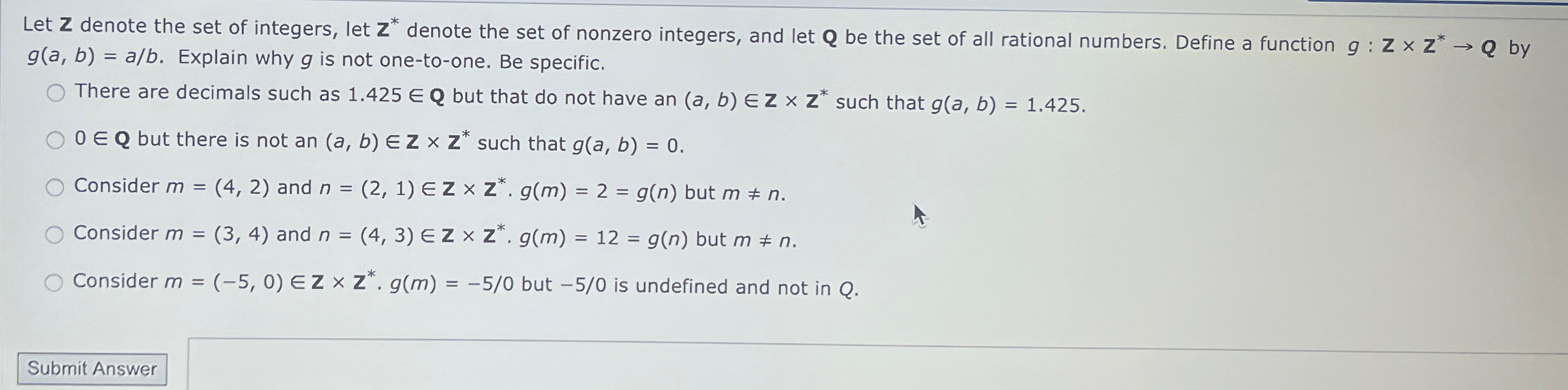 Let Z ﻿denote The Set Of Integers Let Z ﻿denote