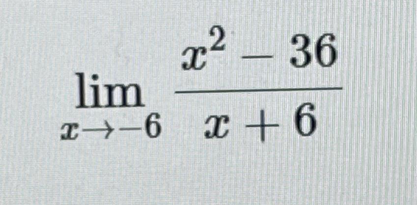 solved-limx-6x2-36x-6-chegg