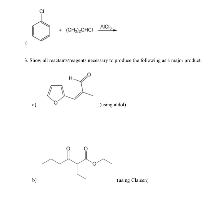 Solved -Reminder: Reagents over the arrow imply an excess. - | Chegg.com