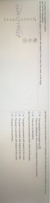 Solved (a) Select the correct choice below and cer tain the | Chegg.com
