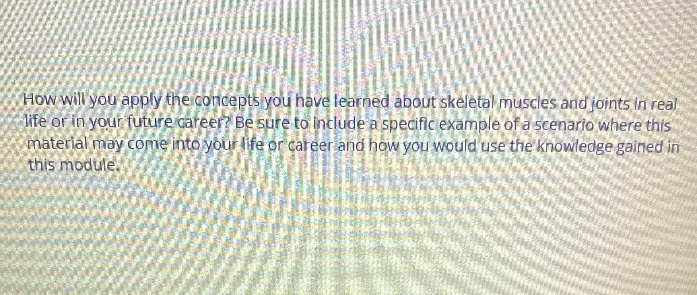 Solved How will you apply the concepts you have learned | Chegg.com