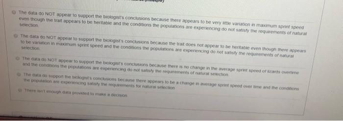 A biologist sets out to explore if the average | Chegg.com