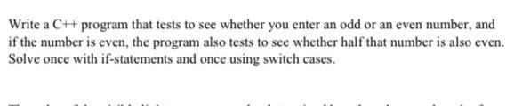 Solved Write a C+ program that tests to see whether you | Chegg.com