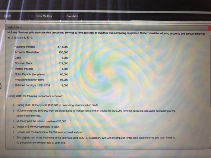 Solved EBOOK Show Me How Calculator Instructions Mulberry | Chegg.com