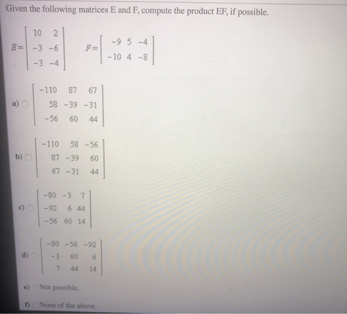 Solved Question 5 Solve for z. * -48 -341 -3 -3 8 1-9 -3 -12