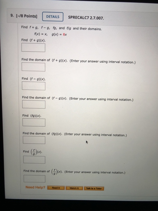 Solved Points] Details Previous Answers Sprecalc7