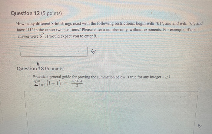 Solved Question 12 (5 Points) How Many Different 8-bit | Chegg.com