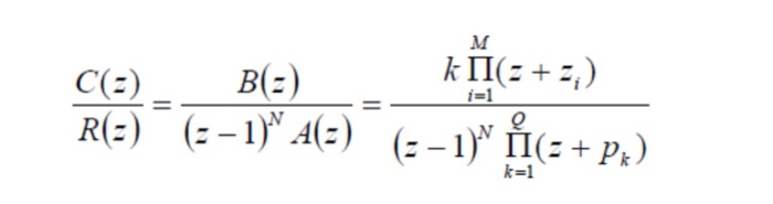 Solved Problem: Given the transfer function of a discrete | Chegg.com