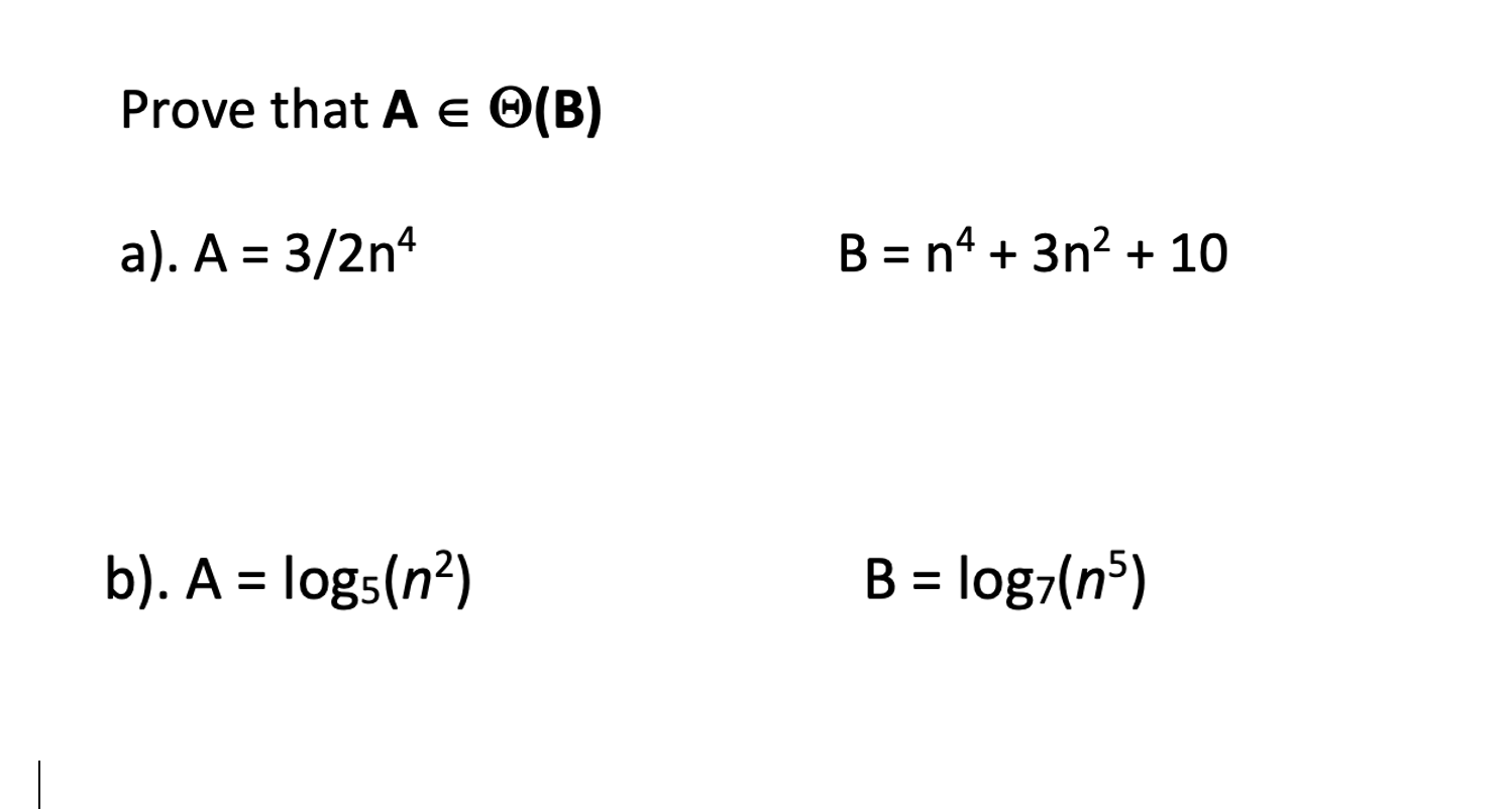 Solved Prove that | Chegg.com