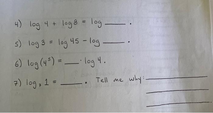 how to find log 4 in log table