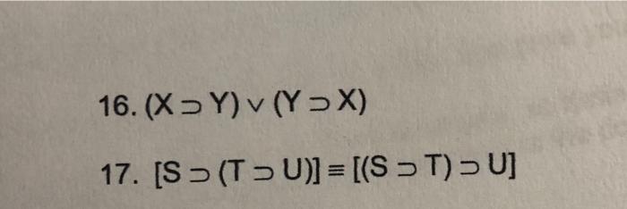 Solved By constructing truth tables, show whether the | Chegg.com