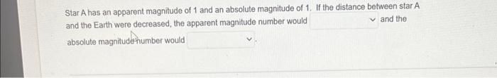 Solved Vega has an apparent magnitude of 0.03 and an | Chegg.com