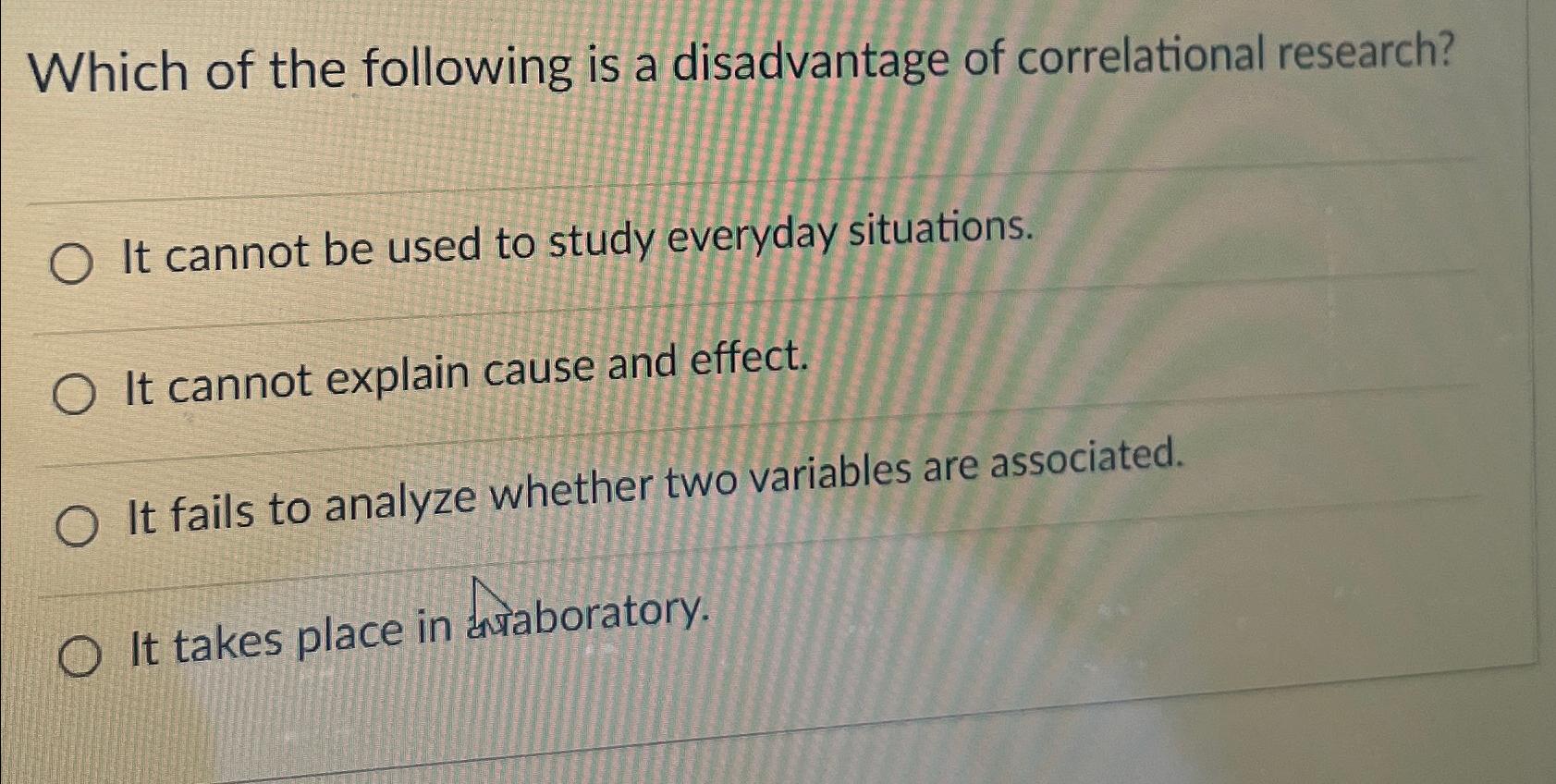 Solved Which of the following is a disadvantage of | Chegg.com