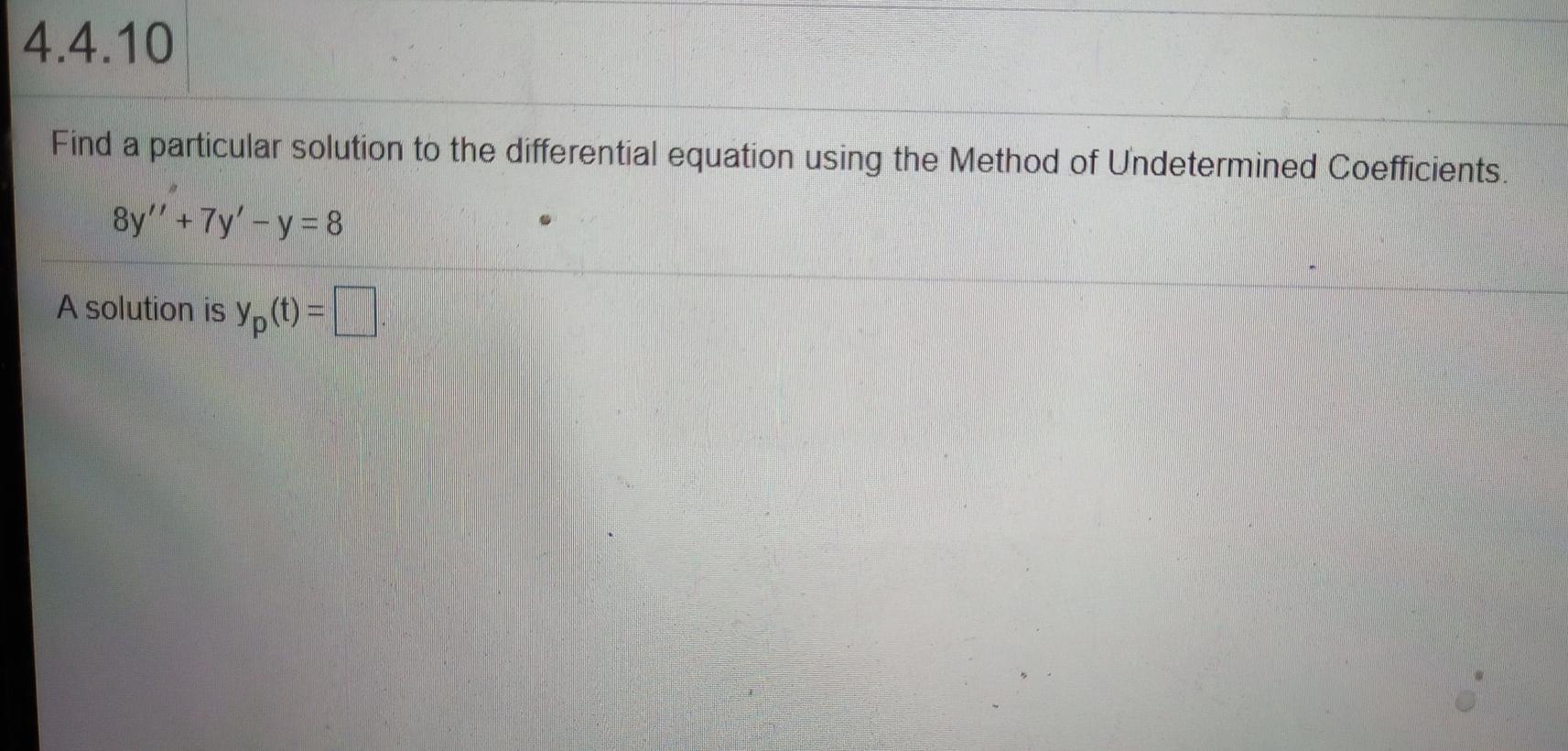 Solved 4.4.1 Decide Whether Or Not The Method Of | Chegg.com