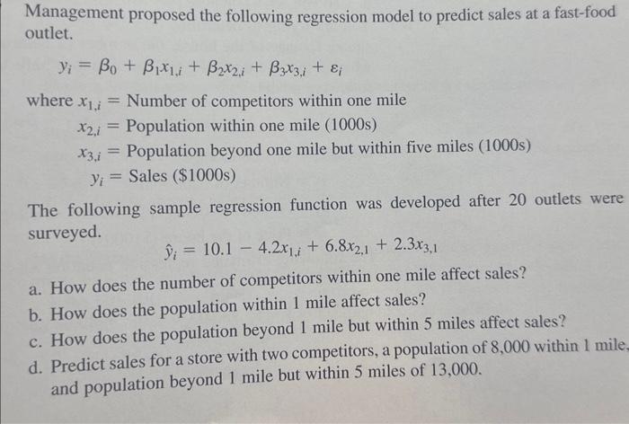 solved-management-proposed-the-following-regression-model-to-chegg