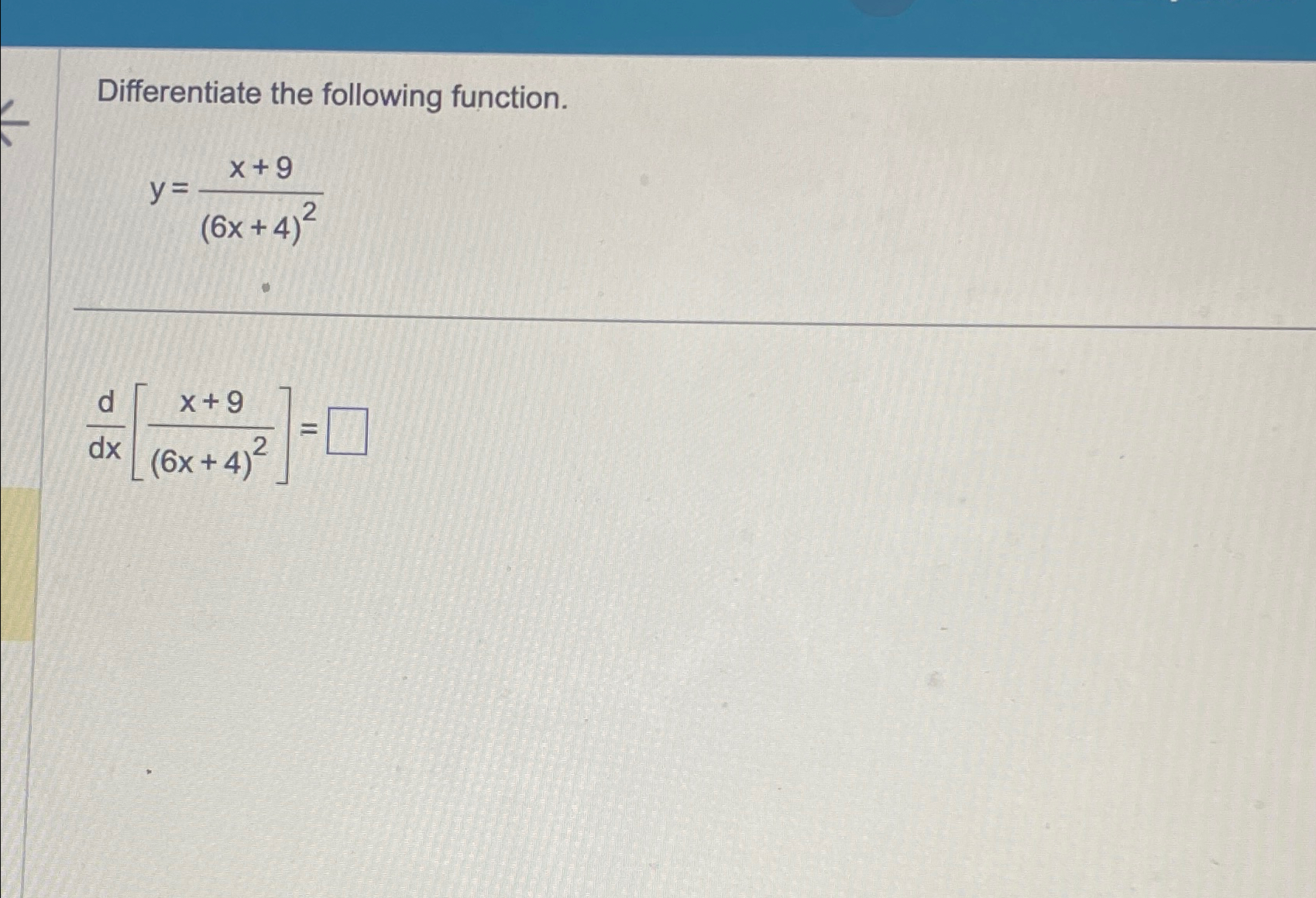 Solved Differentiate The Following