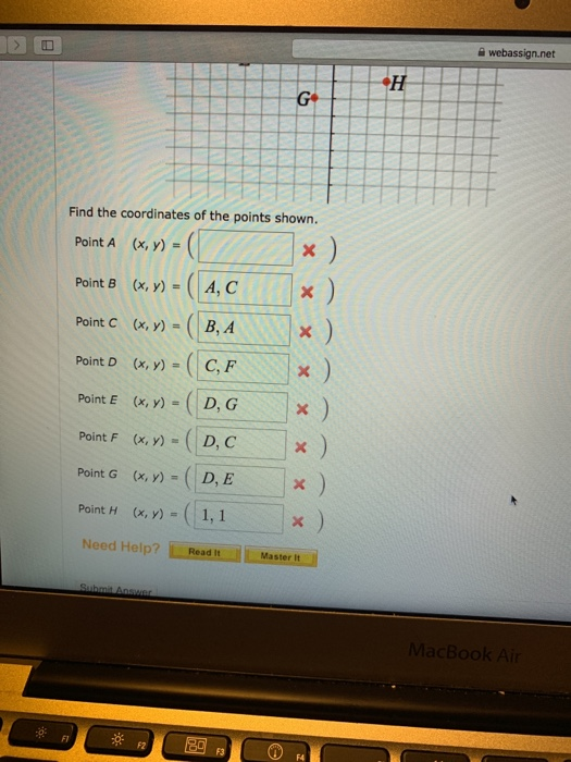 Solved B Webassign Net U D V F 1 A 0 H 1 E H G Find Th Chegg Com