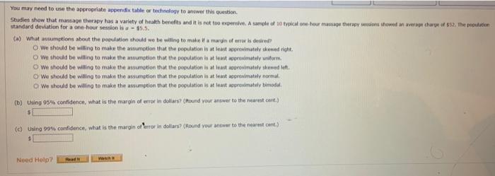 Solved You may need to use the appropriate appendix table or | Chegg.com