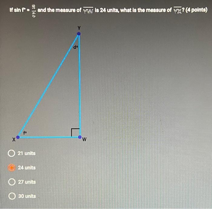 Solved 21 units 24 units 27 units | Chegg.com