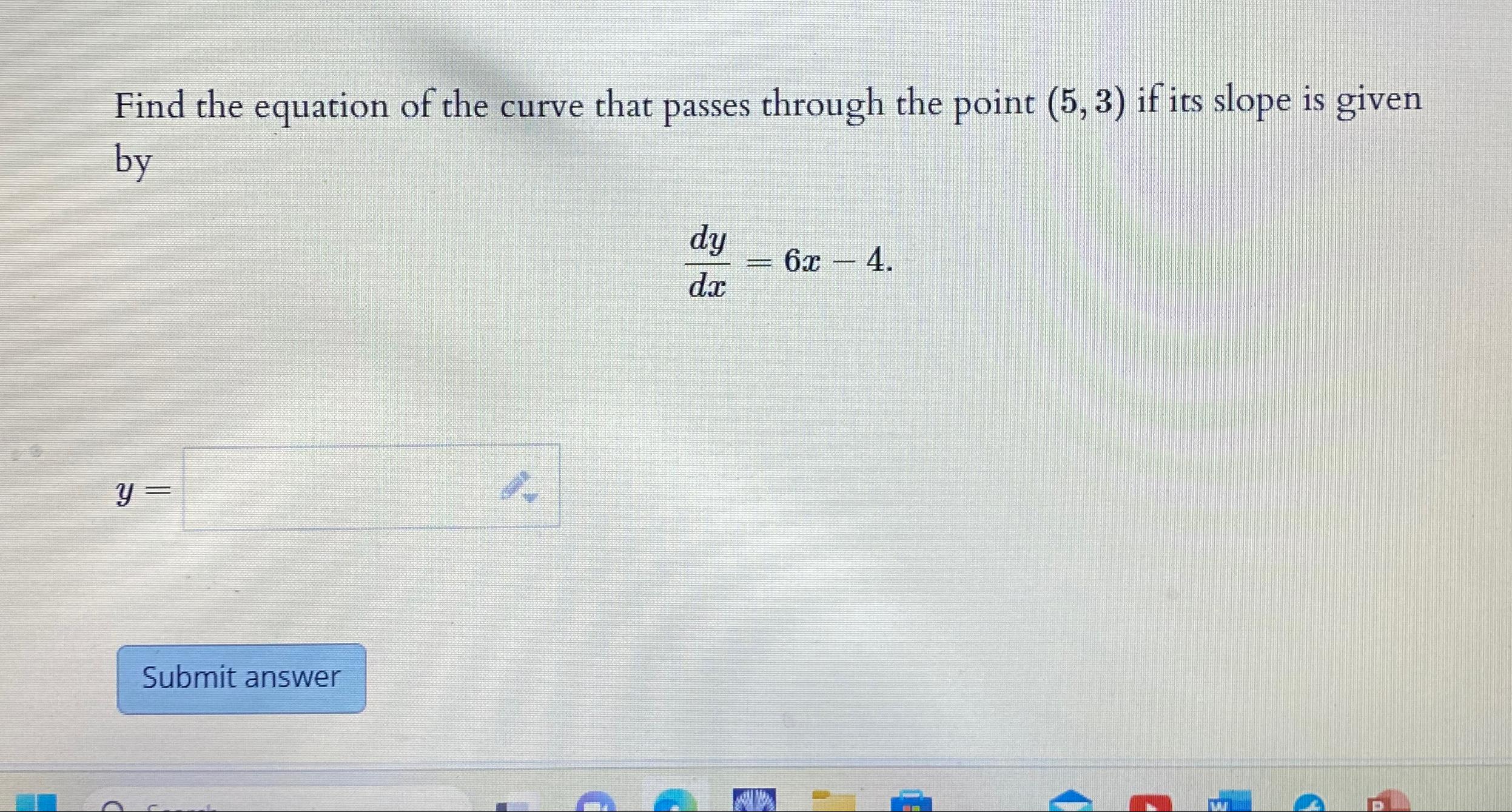 solved-find-the-equation-of-the-curve-that-passes-through-chegg