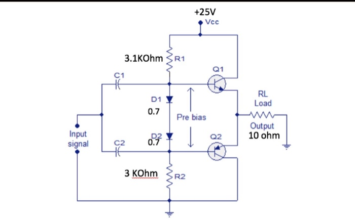 Design Project: Audio Power Amplifier Project | Chegg.com
