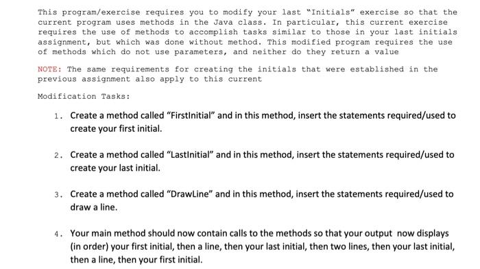 Solved This program/exercise requires you to modify your | Chegg.com