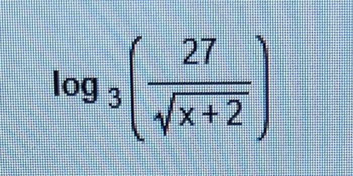 Solved log7(49g)=log3(x+227)logb(z2x2y) | Chegg.com