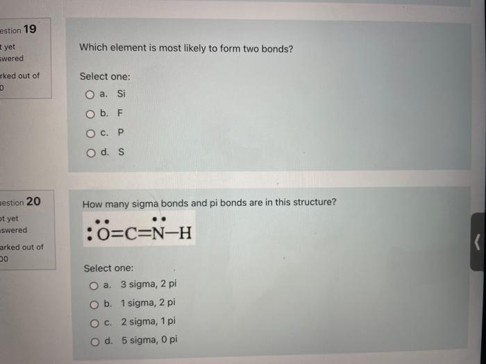 Solved which of these species is paramagnetic? Select one: O | Chegg.com
