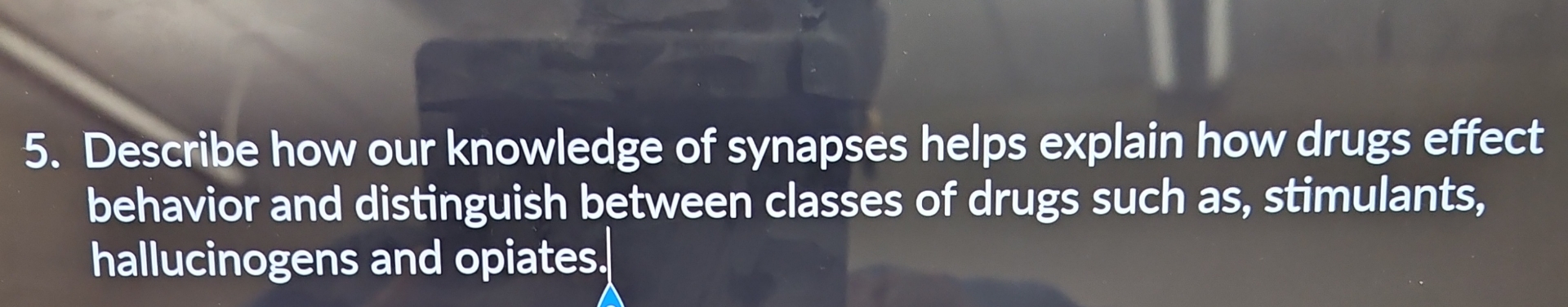 Solved Describe how our knowledge of synapses helps explain | Chegg.com