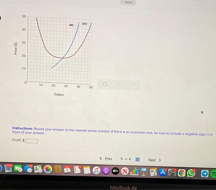 Solved Using the data from the graph below, at what point | Chegg.com
