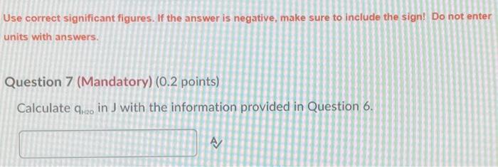 Solved Use The Following Information To Answer Questions | Chegg.com