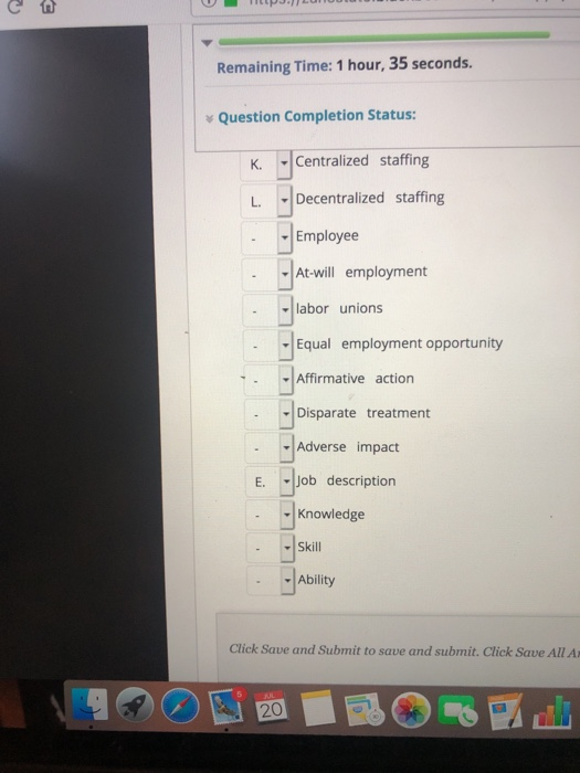 Solved Remaining Time: 1 hour, 56 seconds. Question | Chegg.com