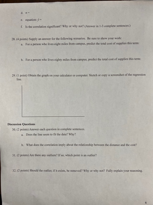 Solved Chapter 2 - Descriptive Statistics Student Learning | Chegg.com