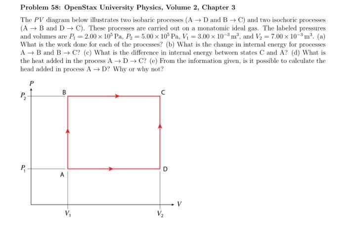 Solved Problem 58: OpenStax University Physics, Volume 2, | Chegg.com