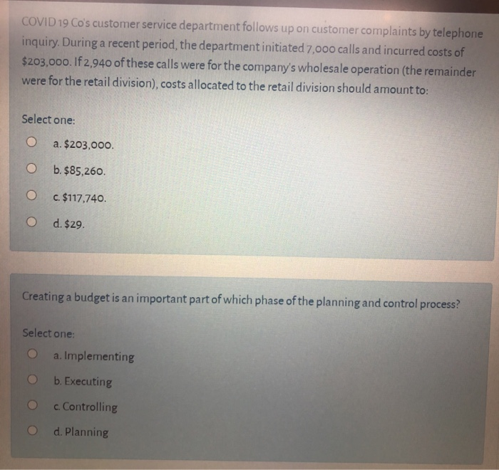 Solved Which of the following is most likely to be true of | Chegg.com